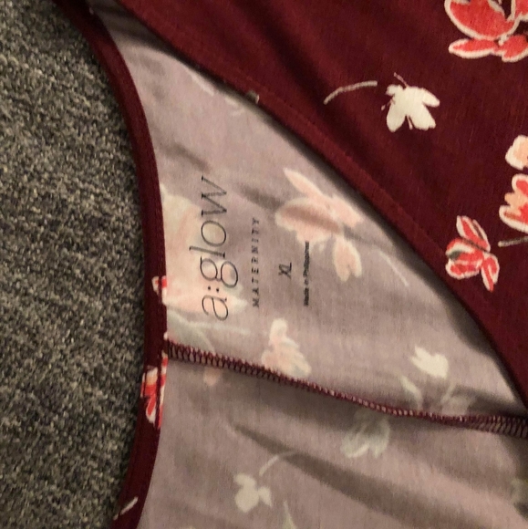 maternity floral dress - Picture 3 of 3